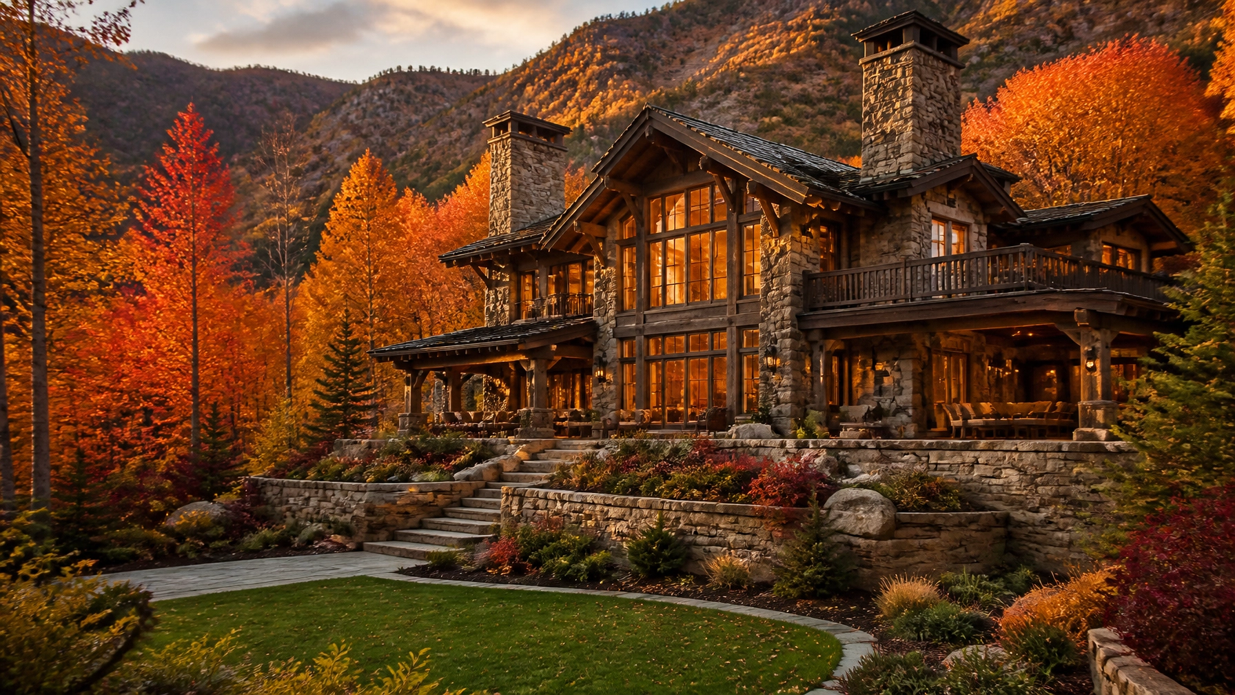 Fall Foliage and Fireplaces: The Most Scenic Villa Getaways for Autumn